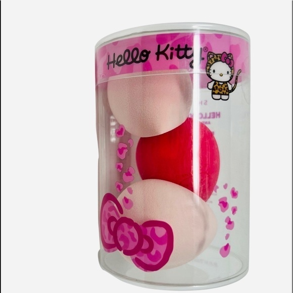 Hello kitty pink makeup blending sponge set - Picture 2 of 6
